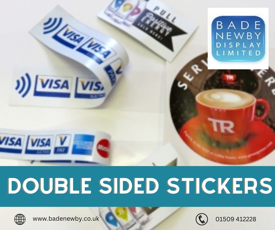 Double Sided Stickers: Versatile Solutions For Dynamic Displays - Techk Story